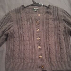 Wild Fable Cable Knit Cardigan - Brown